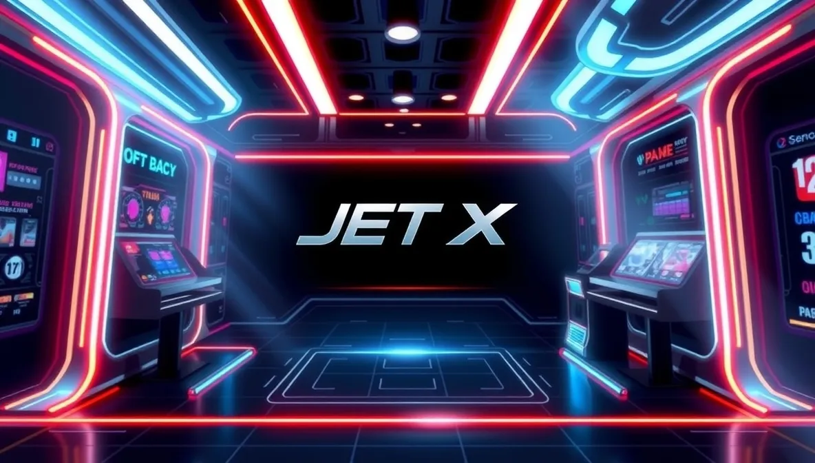 JetX graphics and interface